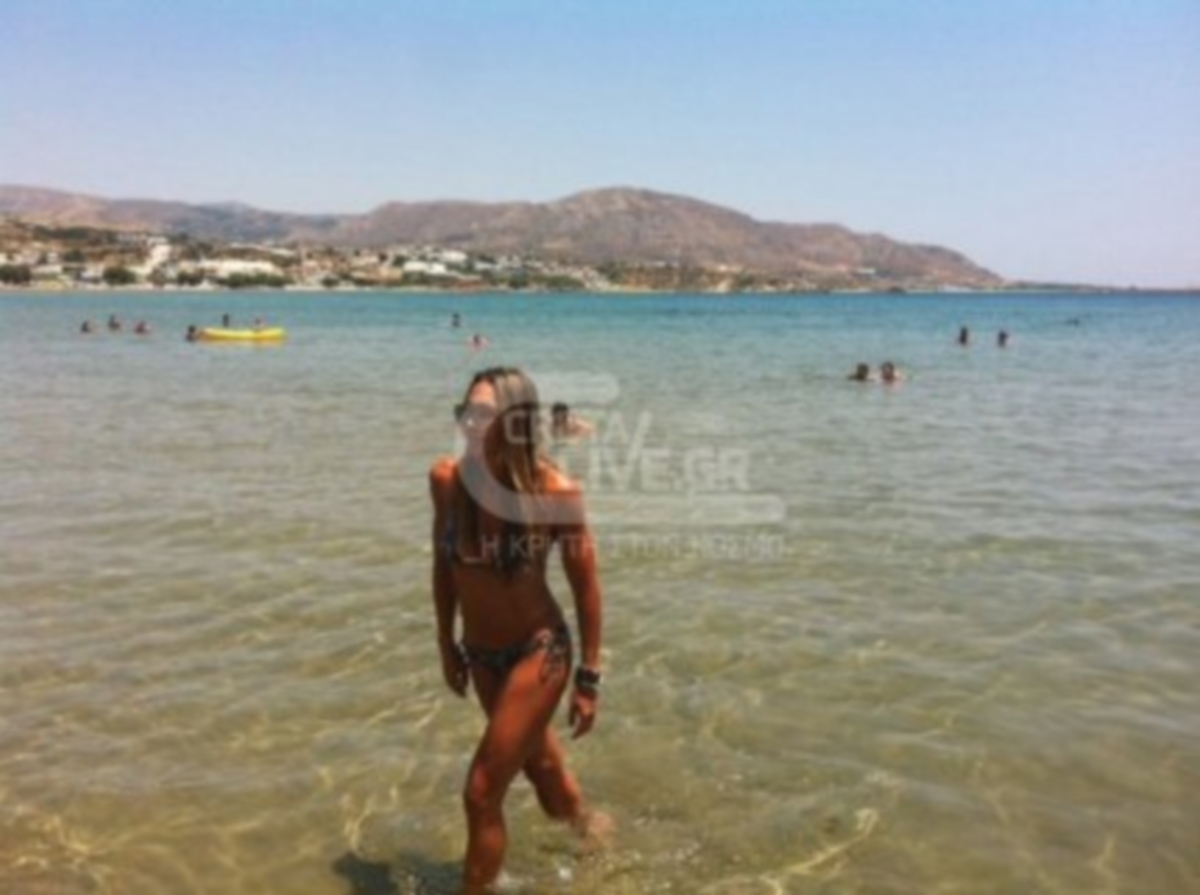 Οι διακοπές της Ελένης Πετρουλάκη στην Κρήτη! Δείτε φωτό