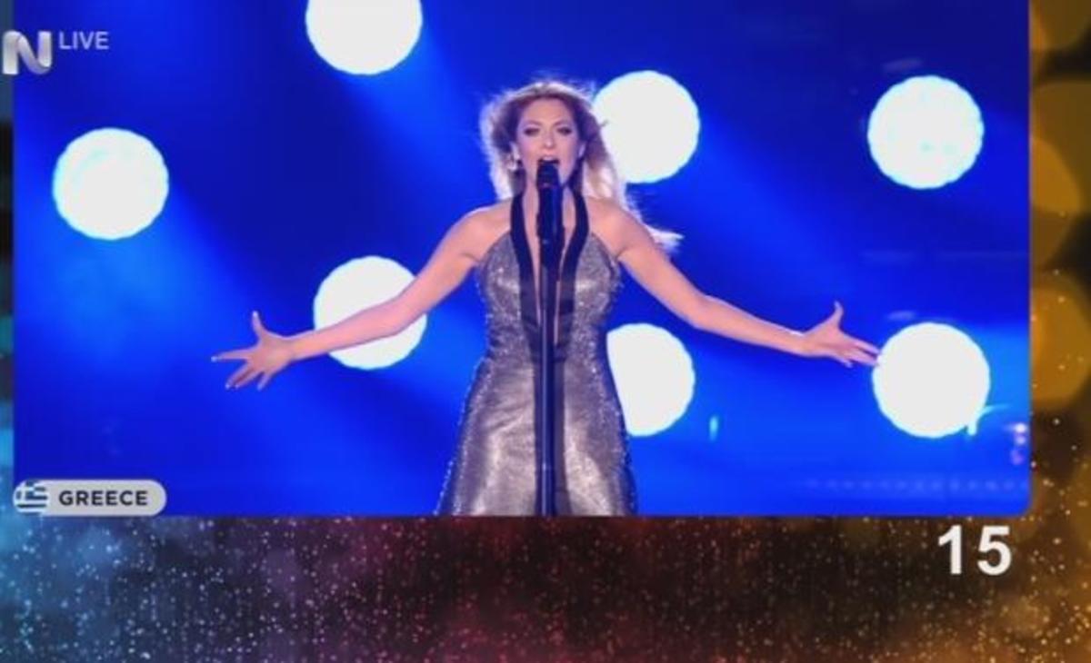 Μεγάλη ήττα της Ελλάδας στην Εurovision – Μόνο 3 χώρες μας ψήφισαν!
