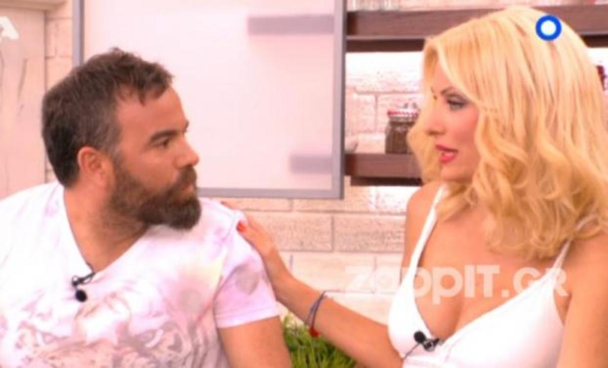 Η αμηχανία της Μενεγάκη όταν ευχαρίστησε τον Καλλίδη για τη συνεργασία τους