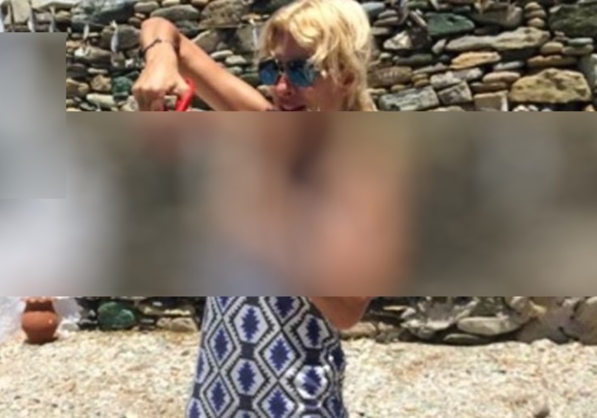 Δεν θα πιστεύετε τι ξεκρεμάει η Ελένη Μενεγάκη από την απλώστρα!