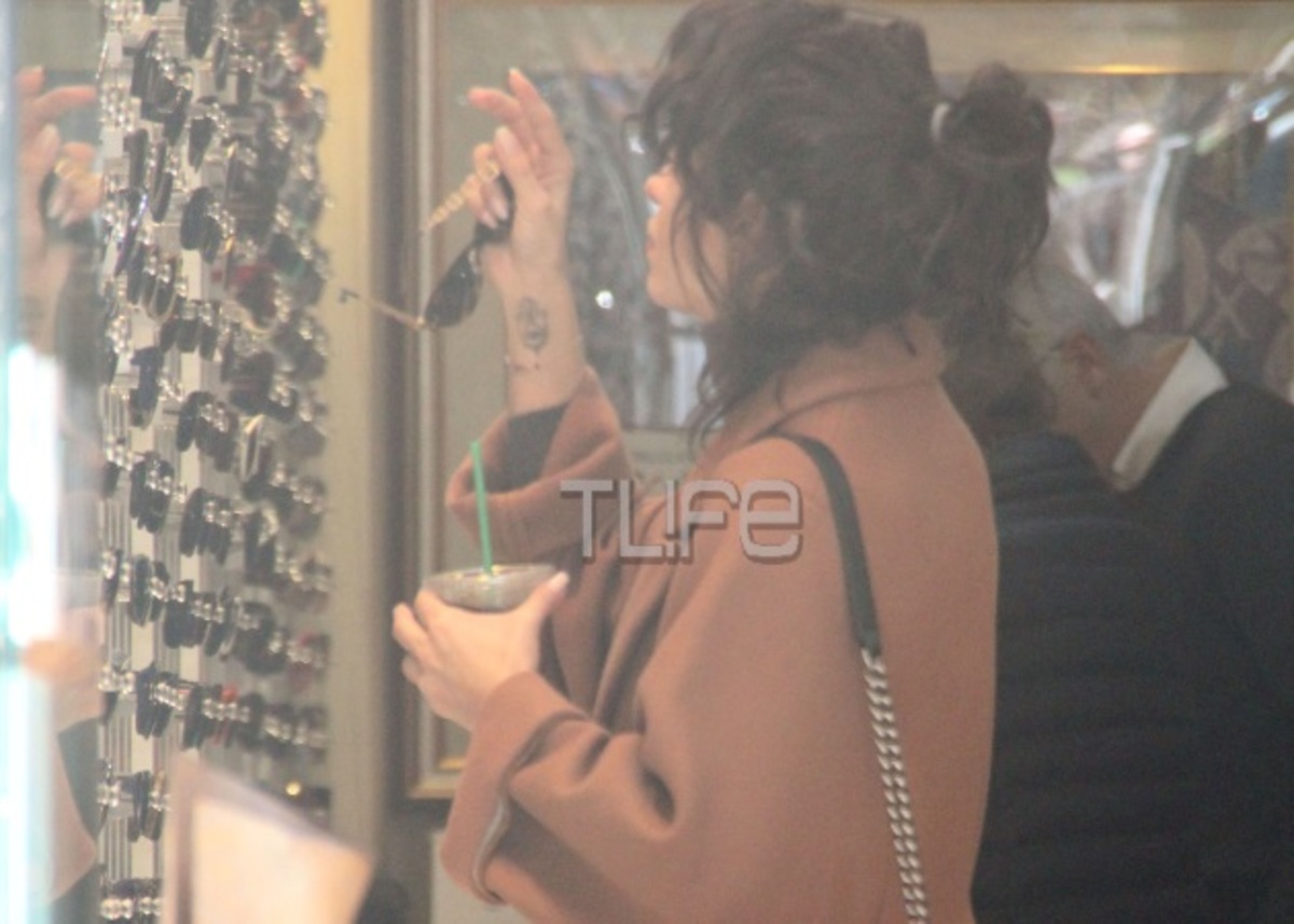 Ελένη Φουρέιρα: Για ψώνια στη Γλυφάδα