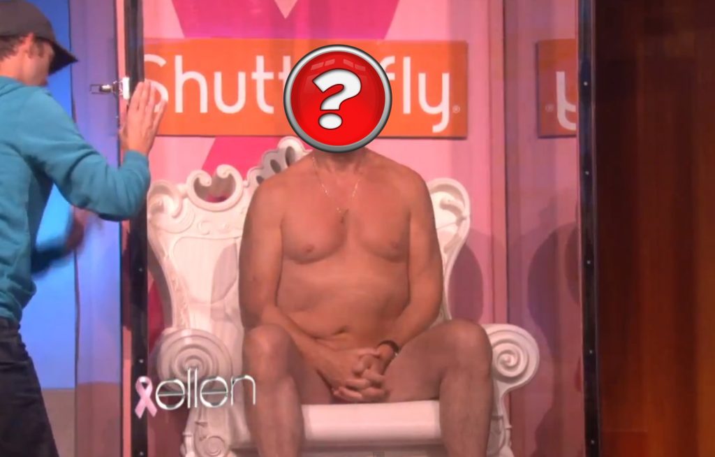 Απίστευτο! Πασίγνωστος ηθοποιός έβγαλε τα ρούχα του για 20,000 δολάρια στην εκπομπή της Ellen Degeneres!