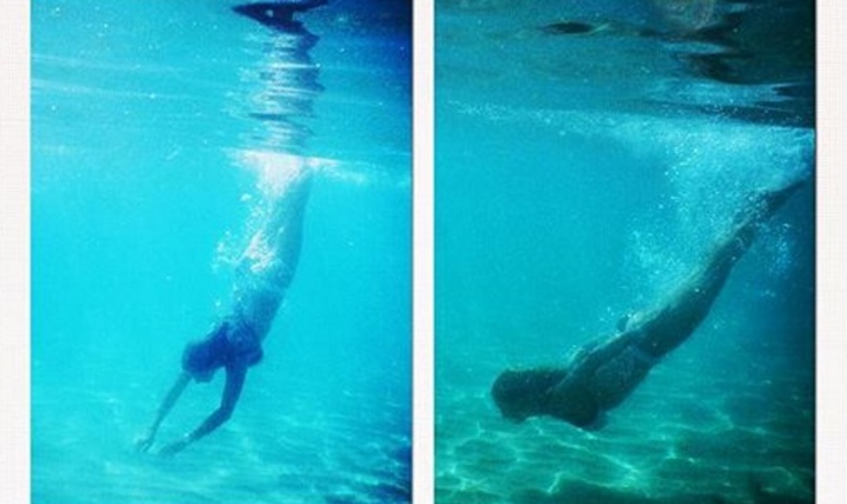 Φέτος οι celebrities κάνουν υποβρύχιες βουτιές! Φωτογραφίες και βίντεο