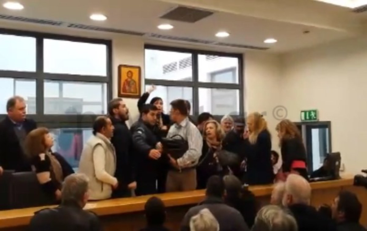 Ένταση σε πλειστηριασμό