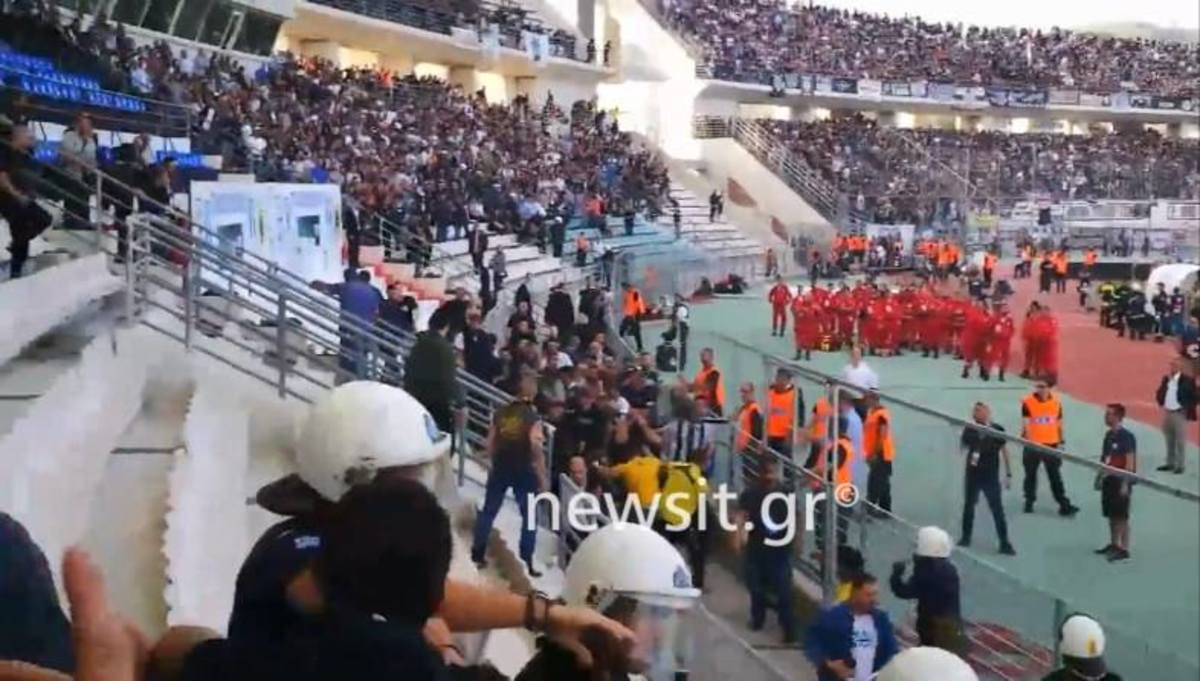 Τελικός Κυπέλλου Ελλάδας: Ανίκανοι! Έβαλαν… μαζί οπαδούς ΠΑΟΚ και ΑΕΚ [vids]