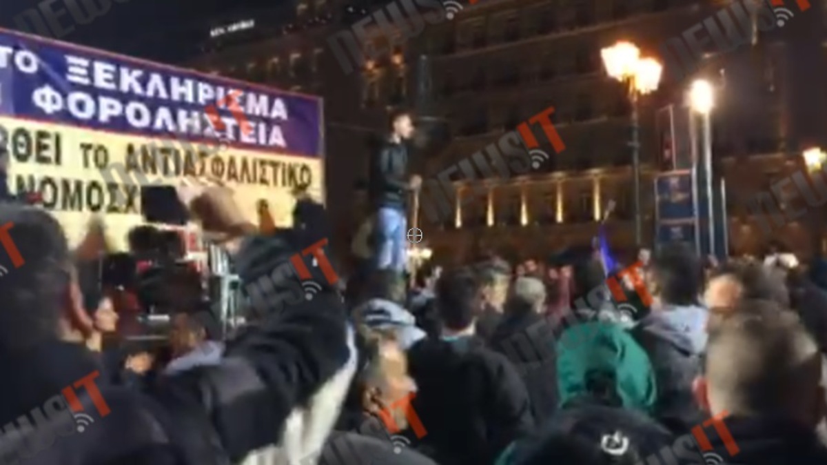 Ένταση με αγρότες