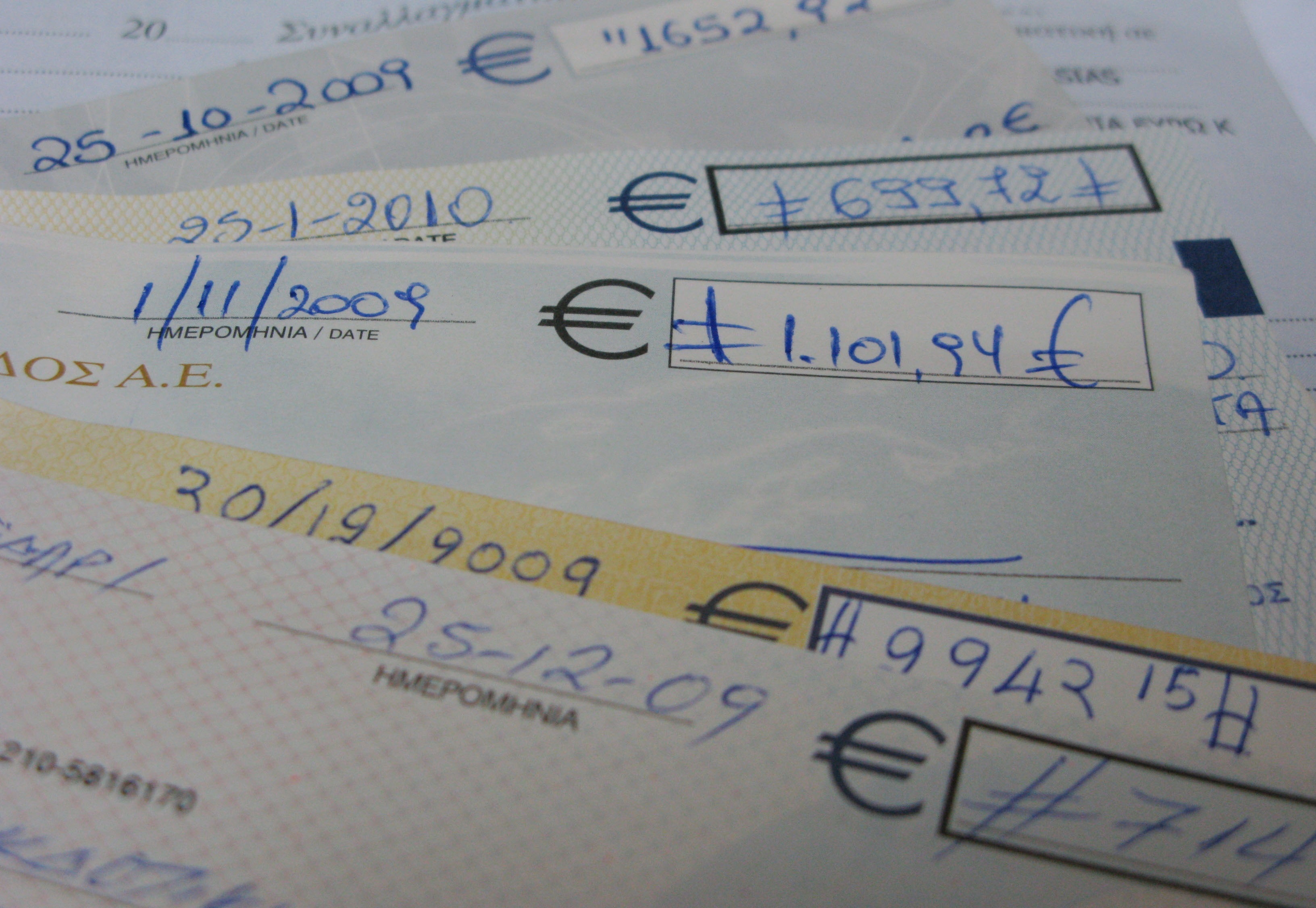 Ακάλυπτες επιταγές 324.000 ευρώ γέμισε η αγορά των Σερρών