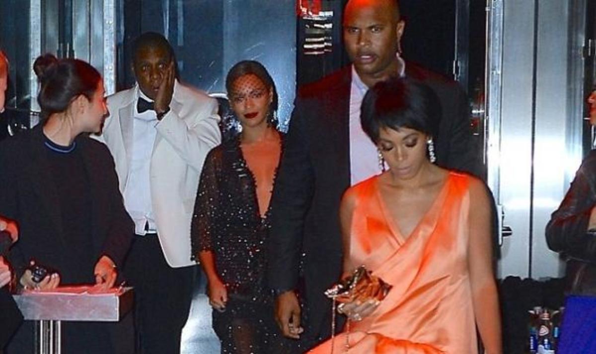 Άγριο ξύλο της αδελφής της Beyonce στον Jay Z, μέσα στο ασανσέρ! Video