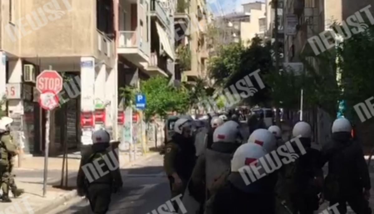 Εξάρχεια: Επιχείρηση της ΕΛ.ΑΣ.