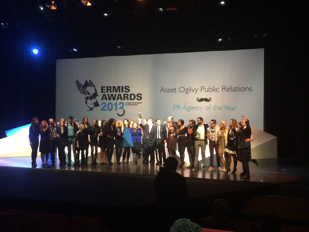14 βραβεία για την Asset Ogilvy Public Relations