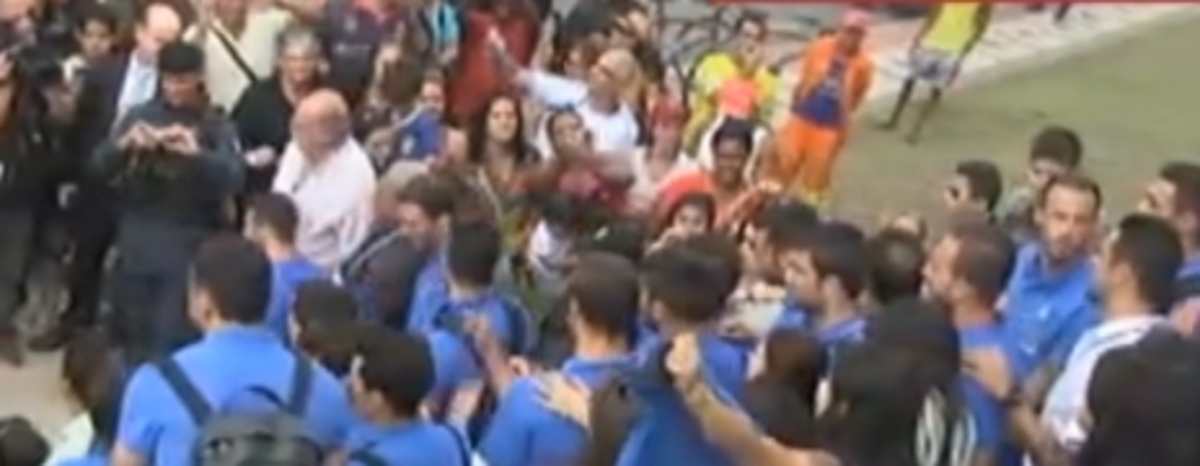 Η αναχώρηση της Εθνικής