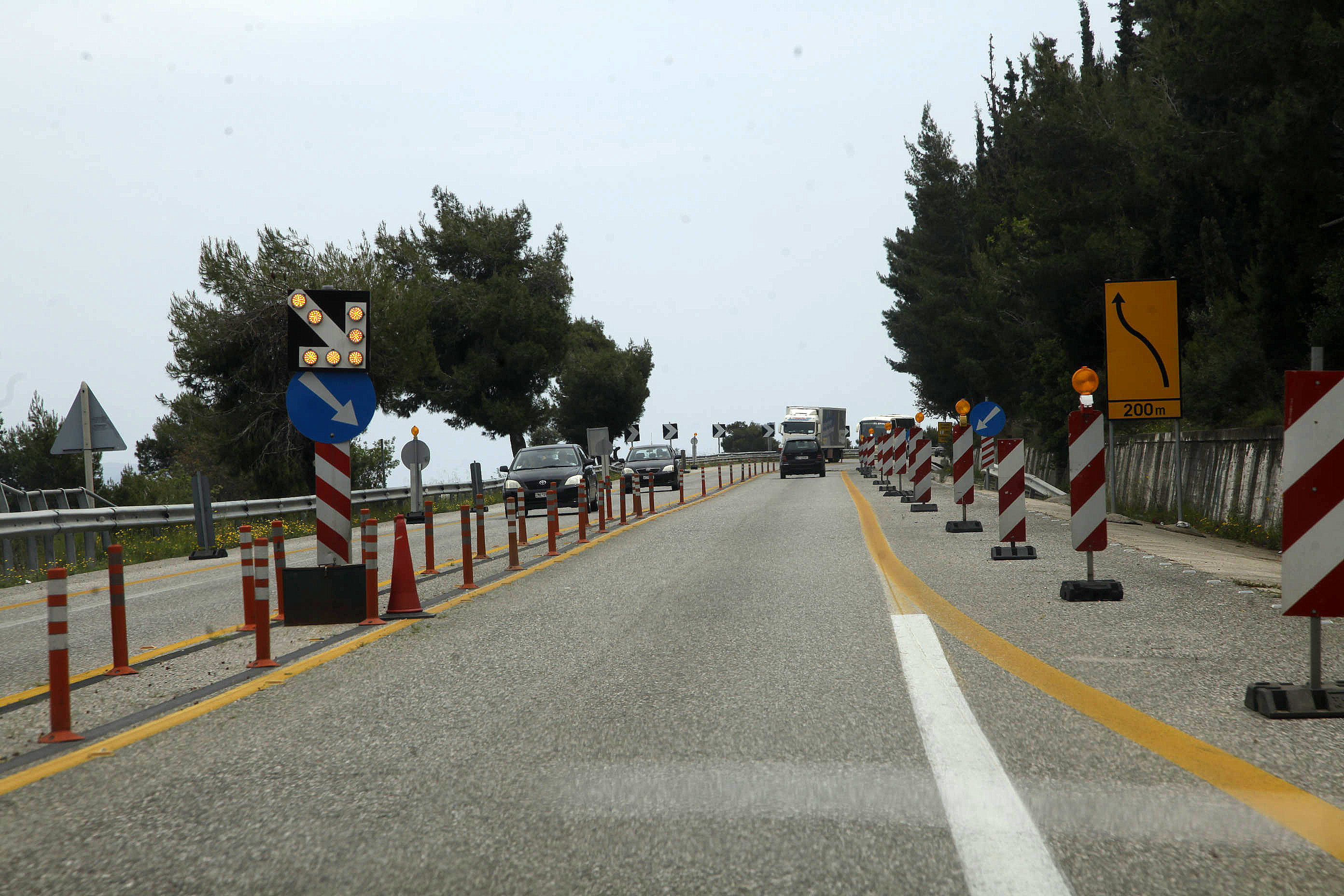 Οδηγούσε ανάποδα επι 14 χιλιόμετρα στην Κορίνθου – Πατρών μέσα στα έργα!