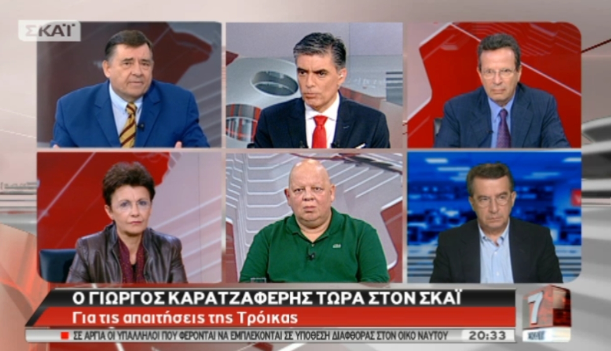 Καρατζαφέρης στο ΣΚΑΪ: Να επιστρέψουμε στη δραχμή