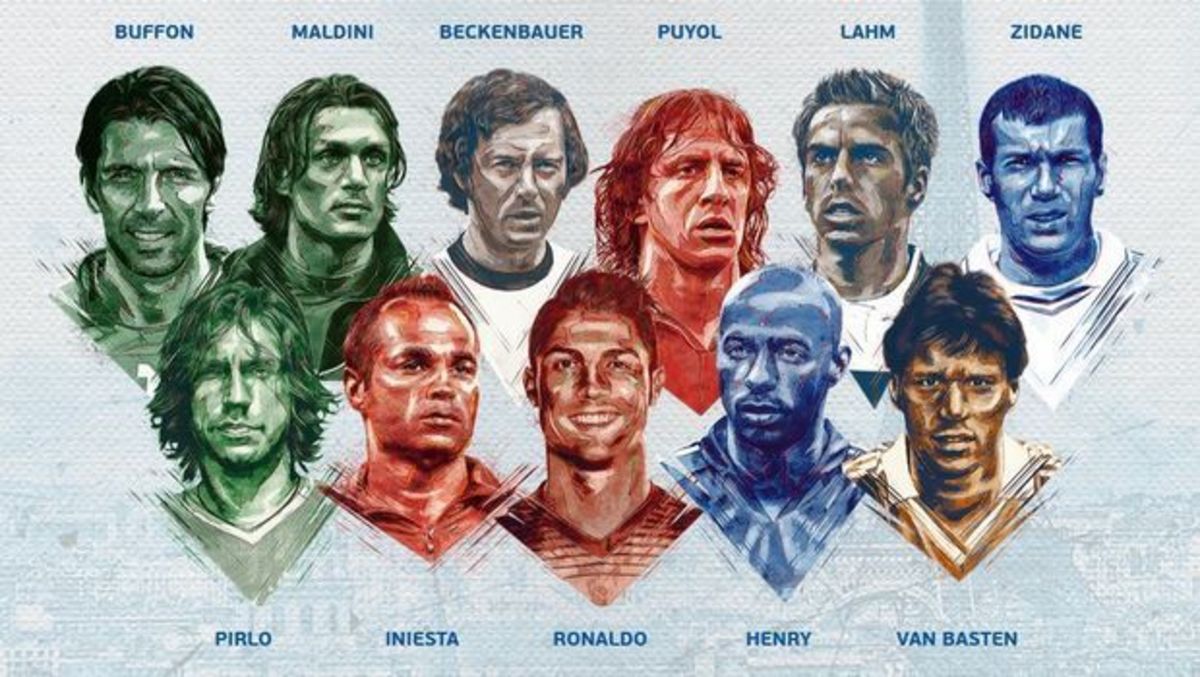 Euro 2016: Η κορυφαία ενδεκάδα όλων των εποχών!