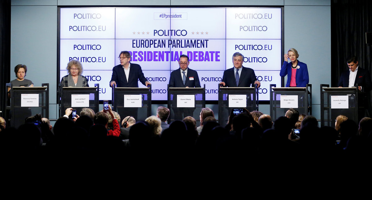 Οι επτά υποψήφιοι Πρόεδροι του Ευρωπαϊκού Κοινοβουλίου REUTERS