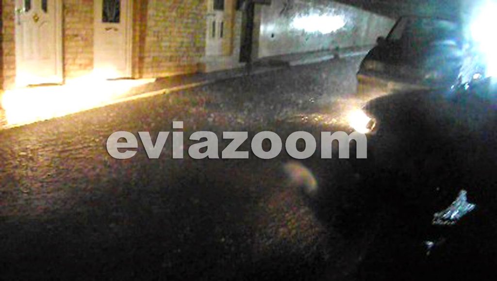 Ποτάμια οι δρόμοι στη Χαλκίδα (VIDEO)