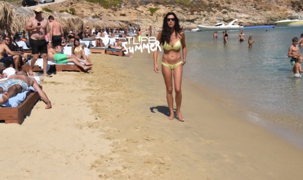 H Εύη Βατίδου ανεβάζει κι άλλο τη θερμοκρασία στη Μύκονο! ΦΩΤΟ