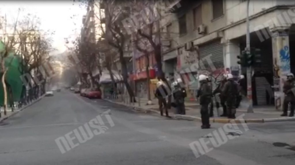 Ένταση στα Εξάρχεια