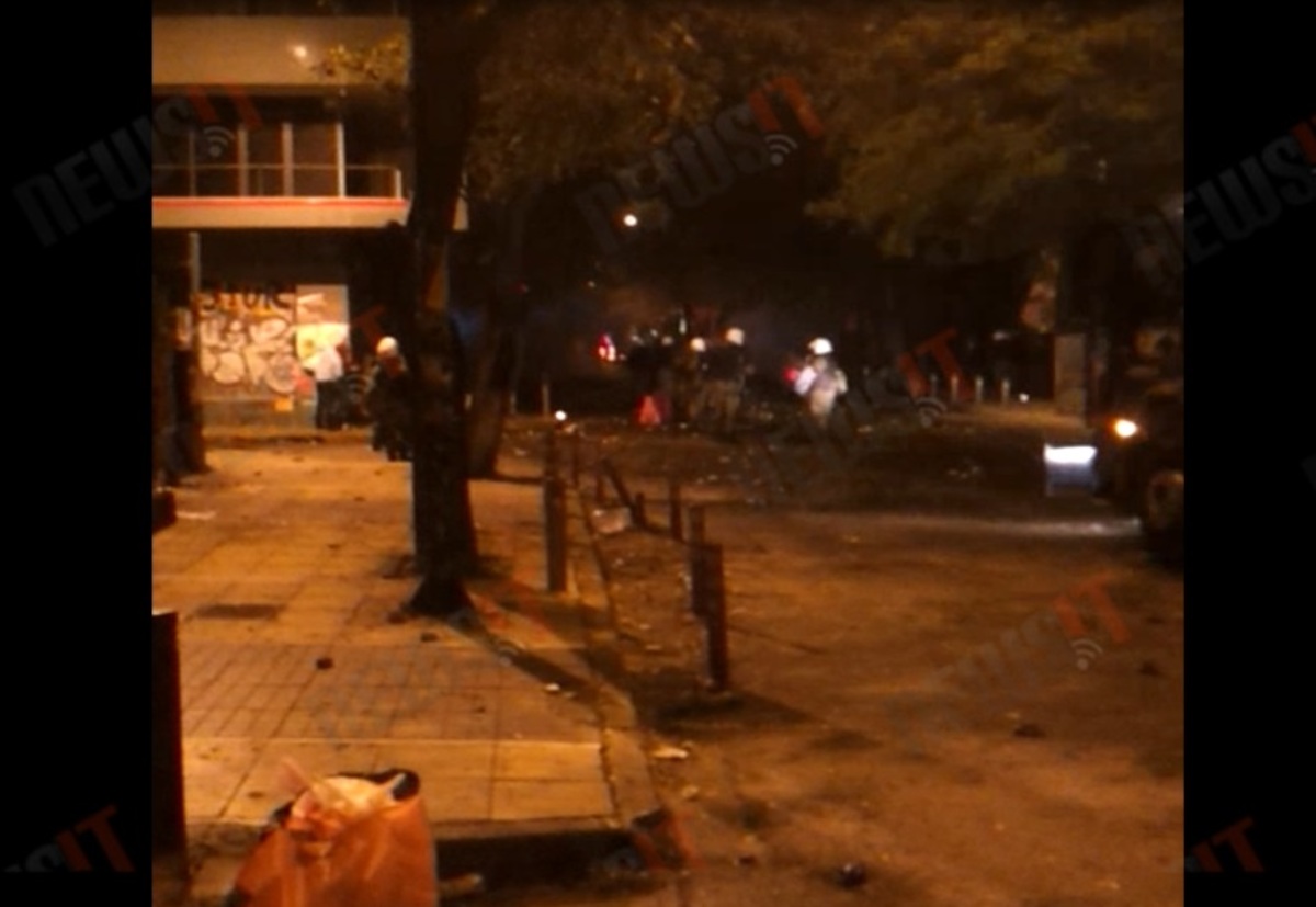 Πεδίο μάχης τα Εξάρχεια