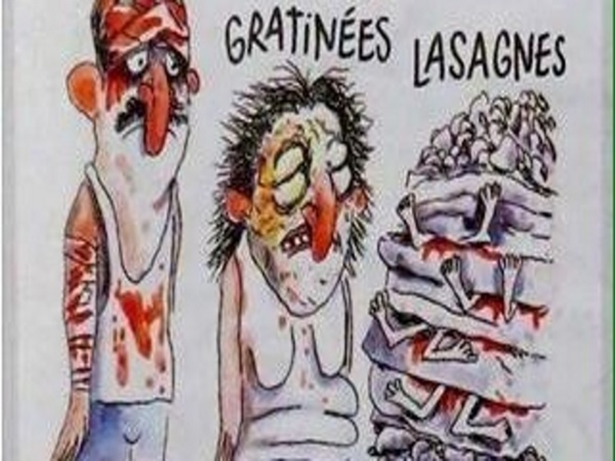 Ντροπή! Το Charlie Hebdo παρομοιάζει με μακαρόνια τα θύματα του σεισμού στην Ιταλία!
