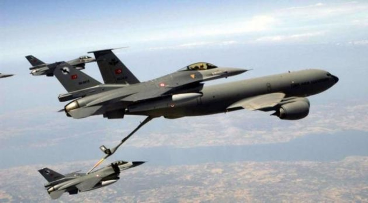 Τουρκικά F -16 σε πτήση αναχαίτισης ρωσικού αεροσκάφους στη Μαύρη Θάλασσα