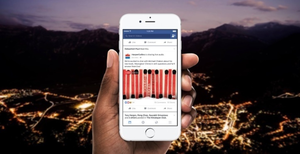 Μετά το Live Video το Facebook φέρνει το Live Audio!