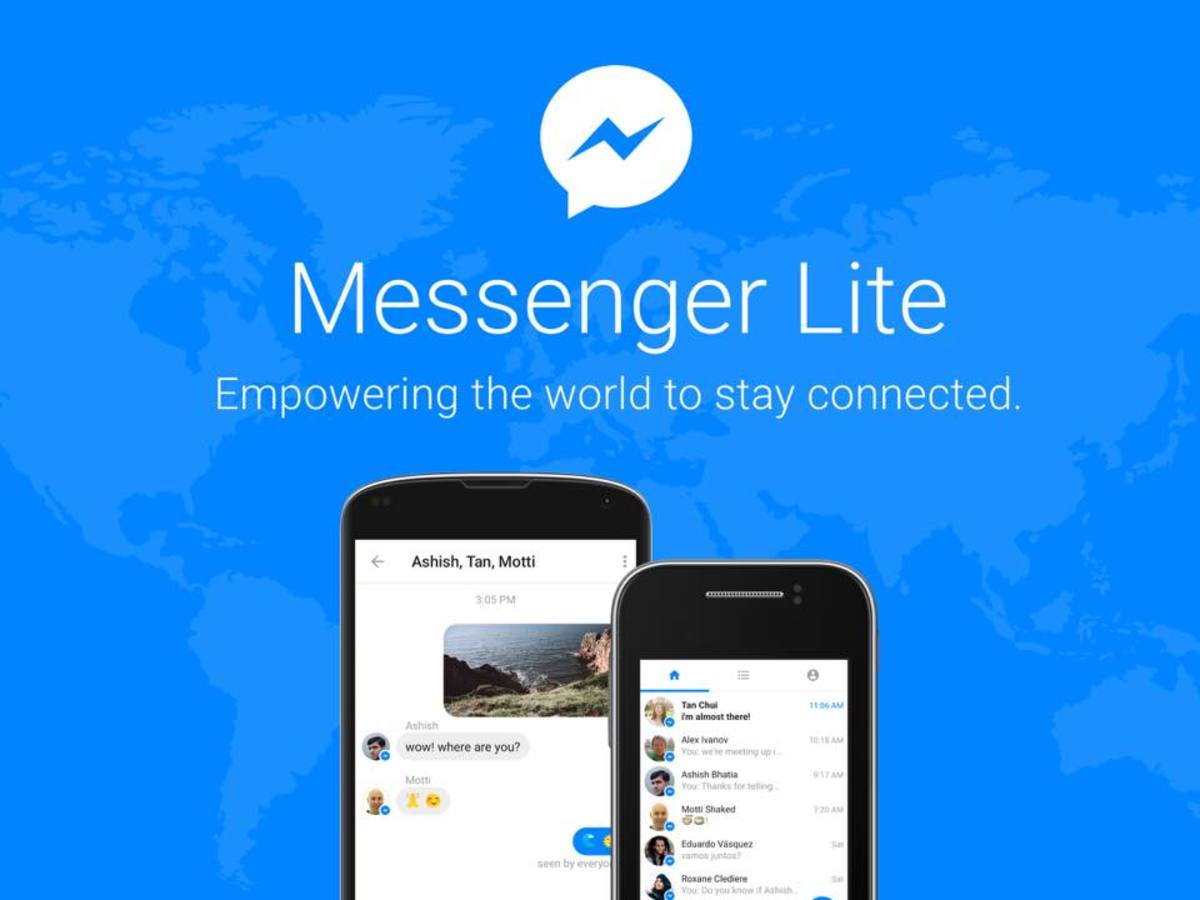Το Facebook Messenger Lite κυκλοφορεί σε περισσότερες από 100 χώρες!