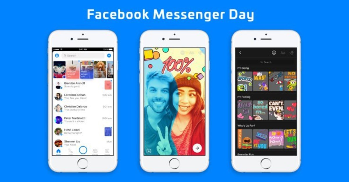 Messenger Day: Η νέα λειτουργία του Facebook “κλεμμένη” από το Snapchat!