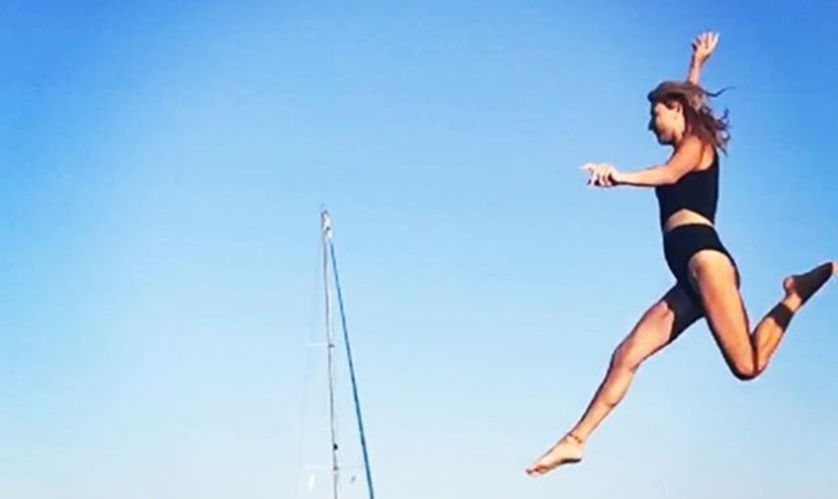 Δείτε τις εντυπωσιακές βουτιές της Φαίης Σκορδά