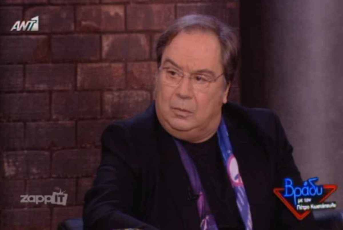 Σταμάτης Φασουλής: “Φοβάμαι να μιλήσω για τη Χρυσή Αυγή”!