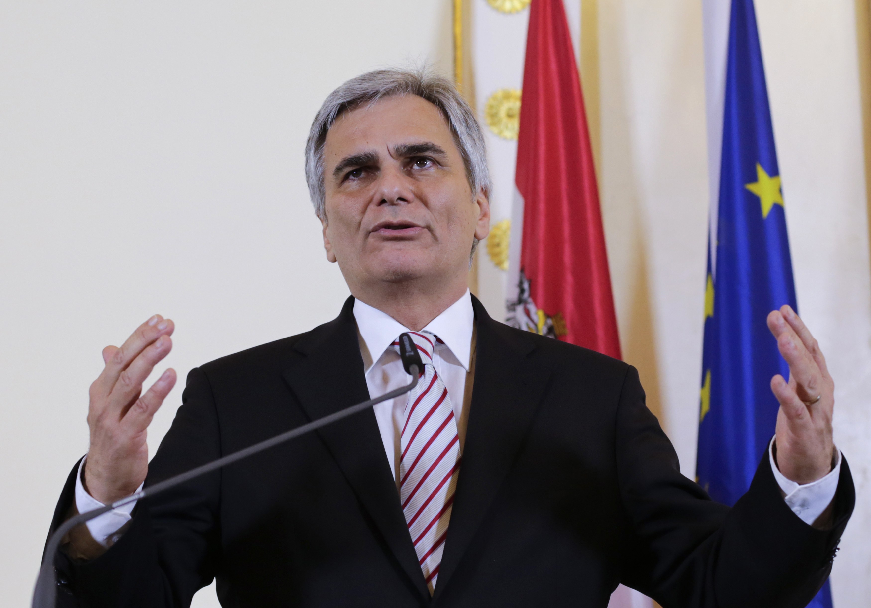 Ο καγκελάριος Φάιμαν θα εκπροσωπήσει την Αυστρία στους Χειμερινούς Ολυμπιακούς Αγώνες του Σότσι