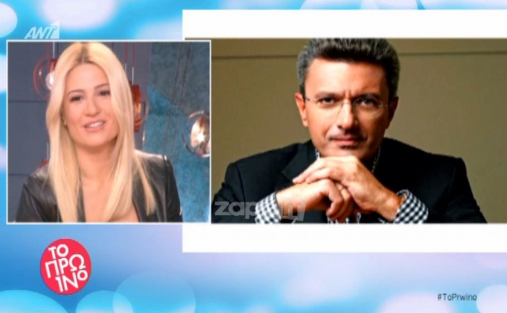 Η Φαίη Σκορδά καλωσόρισε στον ΑΝΤ1 τον Νίκο Χατζηνικολάου