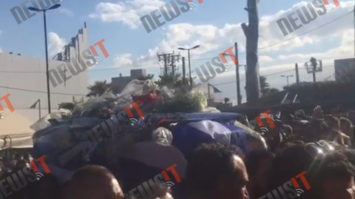 Κηδεία Παντελίδη: Φέρετρο