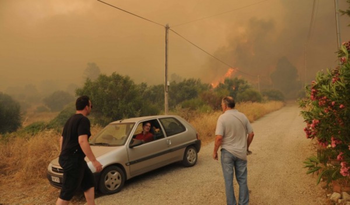 Μεγάλη φωτιά στην Αχαϊα