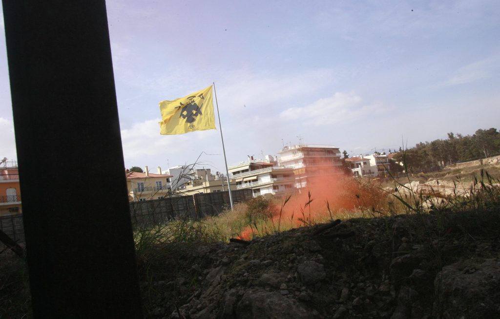 Μόνο η σημαία υπάρχει αυτή τη στιγμή στη Νέα Φιλαδέλφεια