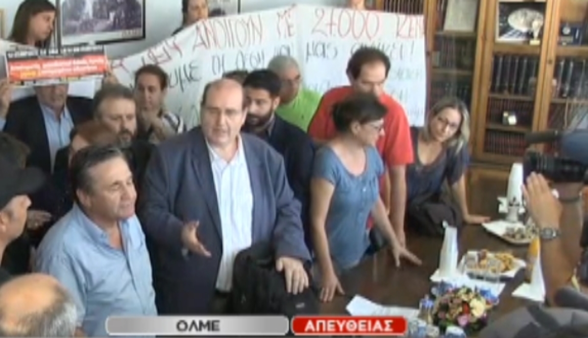 Επεισοδιακή συνάντηση Φίλη ΟΛΜΕ