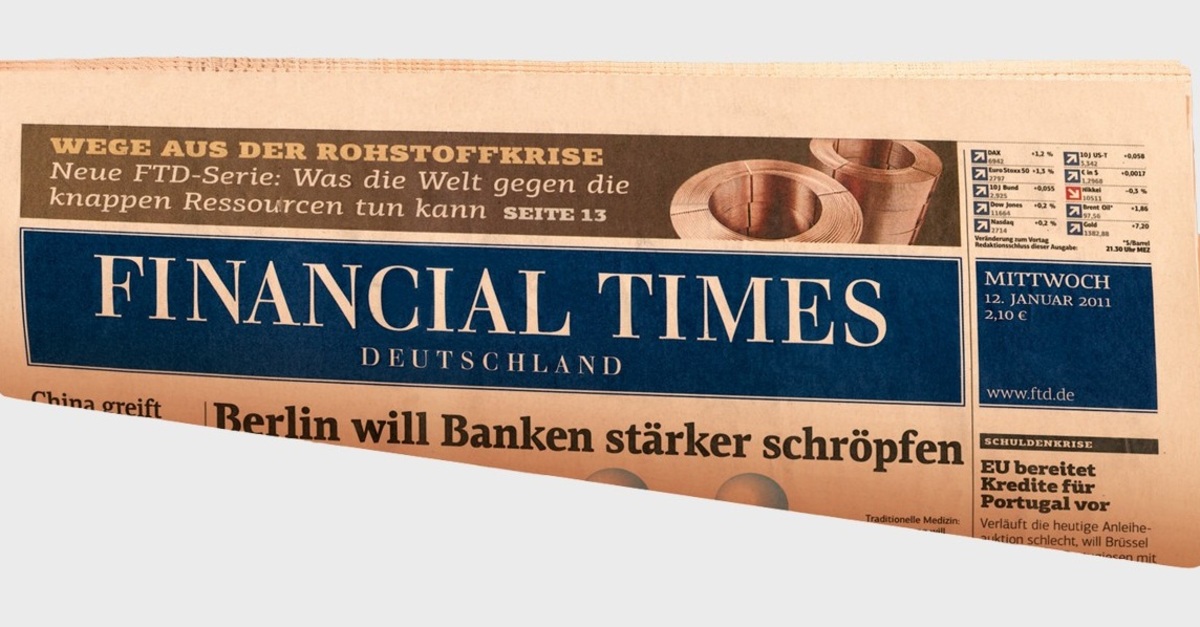 Με “λουκέτο” απειλούνται οι γερμανικοί Financial Times