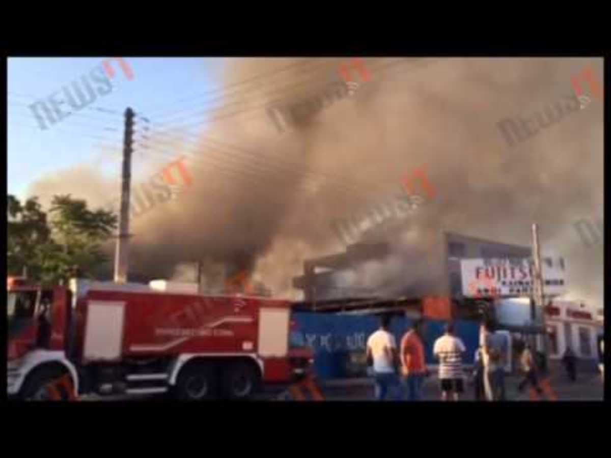 Φωτιά σε καταυλισμό Ρομά