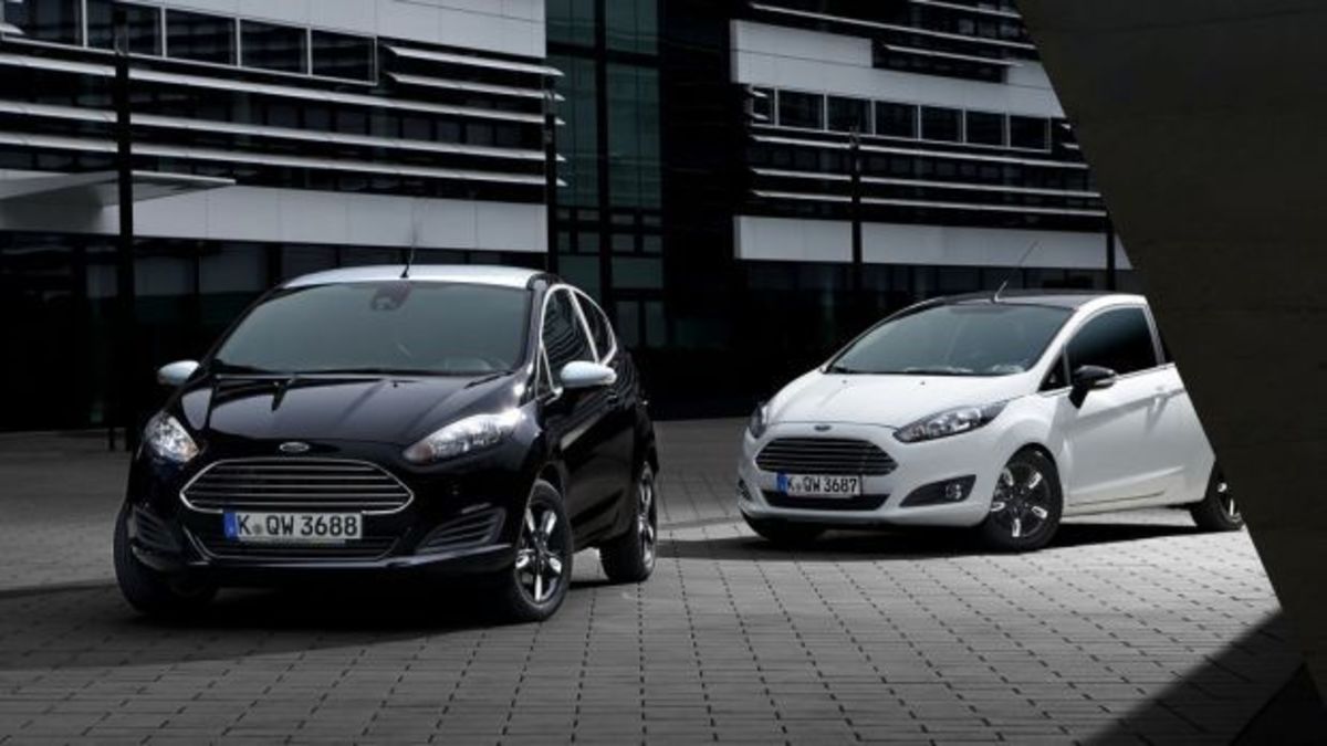 Ford: Νέες εκδόσεις Black & White για τα Ka και Fiesta