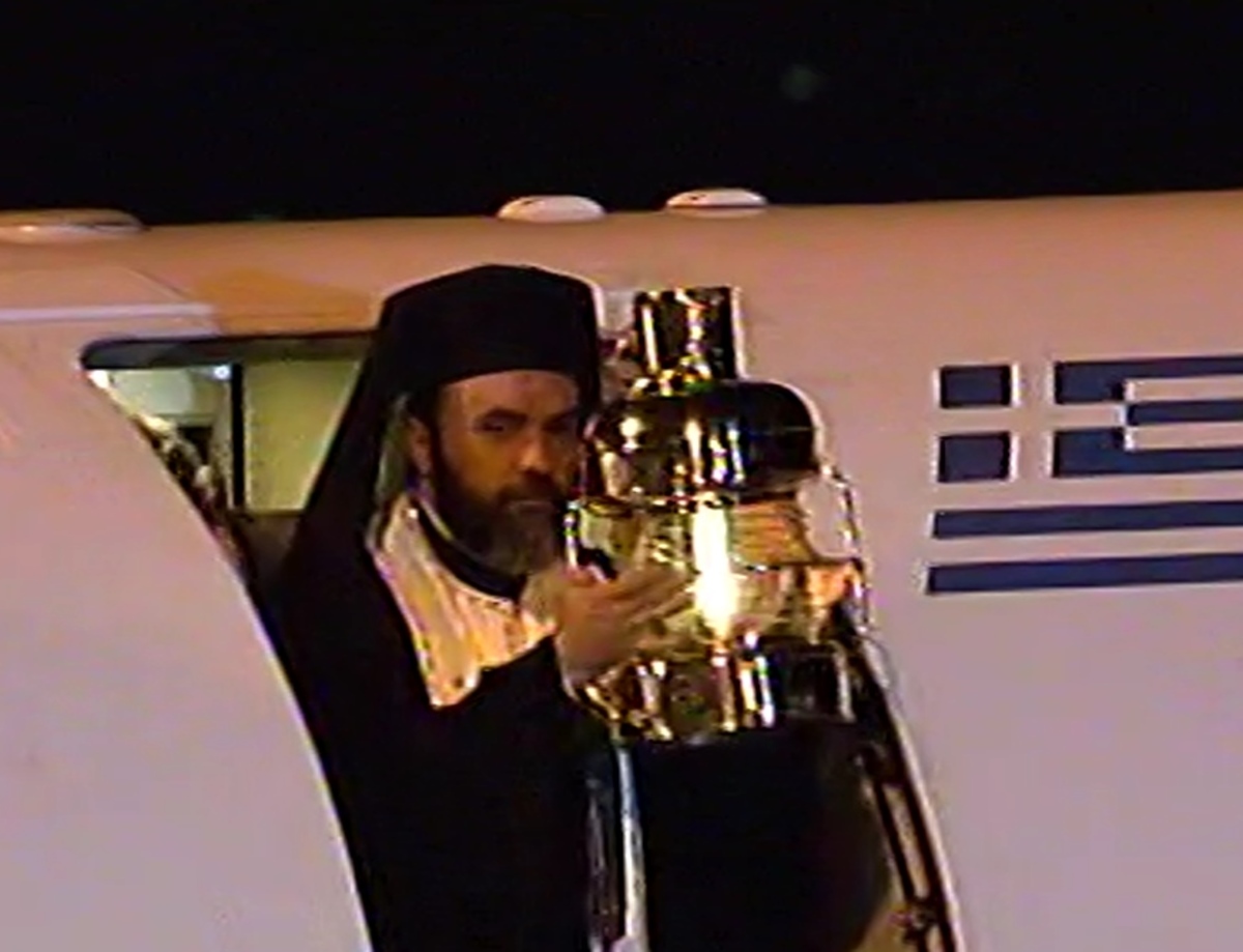 Άφιξη του Αγίου Φωτός