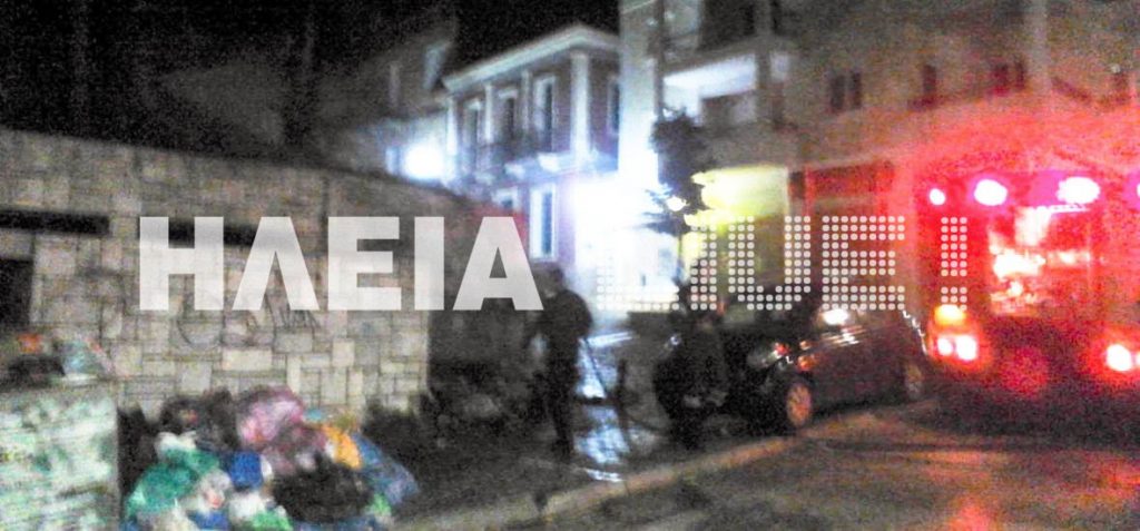 Πύργος: Μπαράζ πυρκαγιών σε κάδους απορριμμάτων