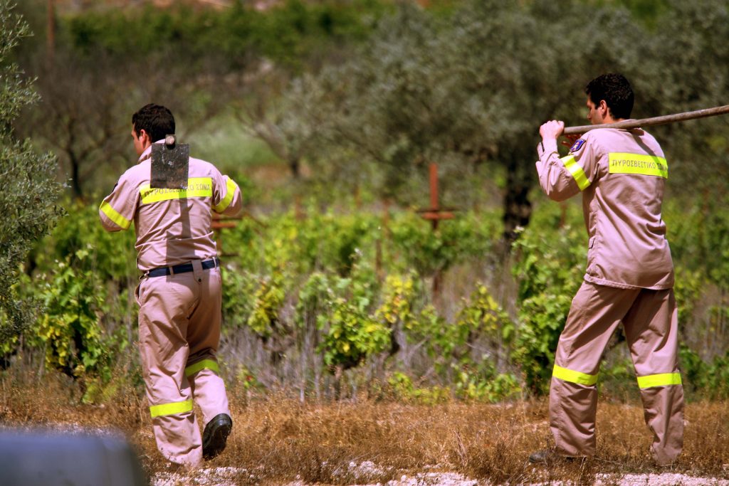 Πού υπάρχει υψηλός κίνδυνος πυρκαγιών την Τετάρτη