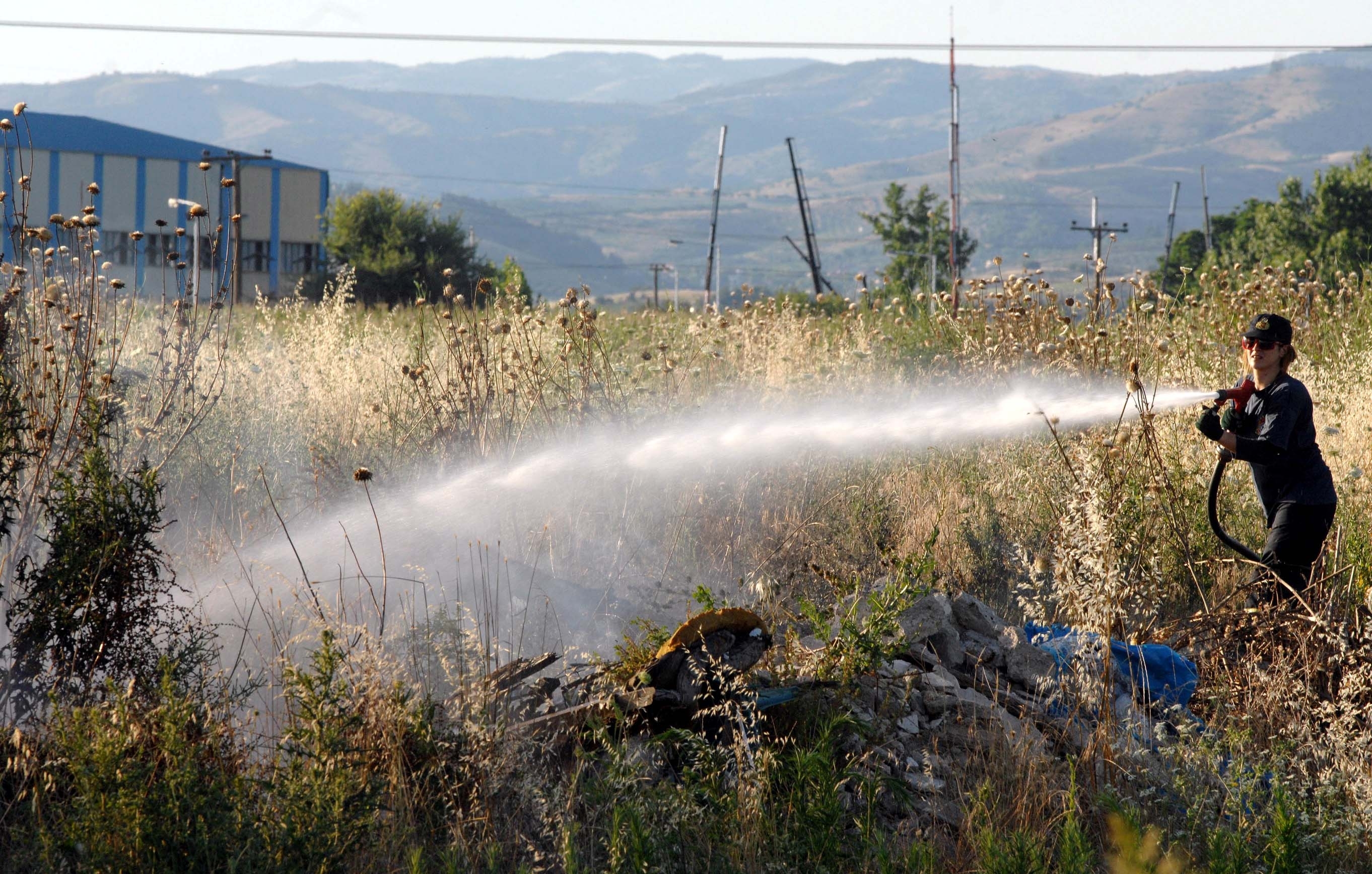 Υπό έλεγχο η πυρκαγιά  στην Πρέβεζα