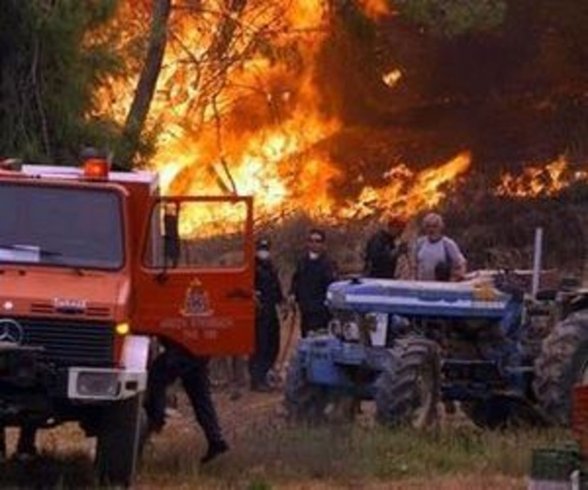 Υπό  έλεγχο η φωτιά στην Έυβοια