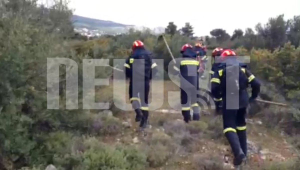 Σενάριο τρόμου-Φωτιά Πάρνηθα