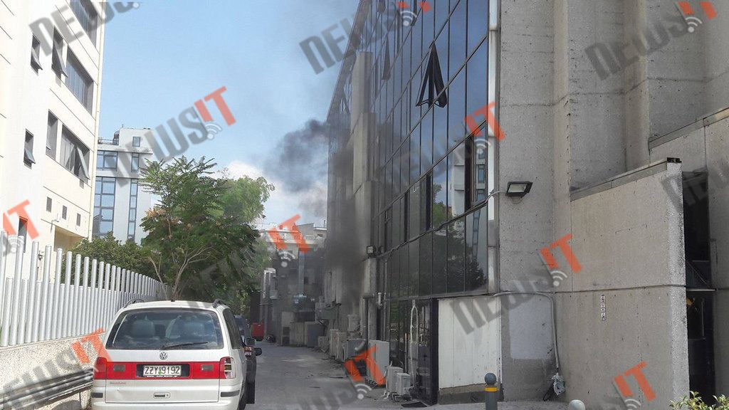 Φωτιά στον ΑΝΤ1 στο Μαρούσι – Δεν εκπέμπει το κανάλι! [pics]