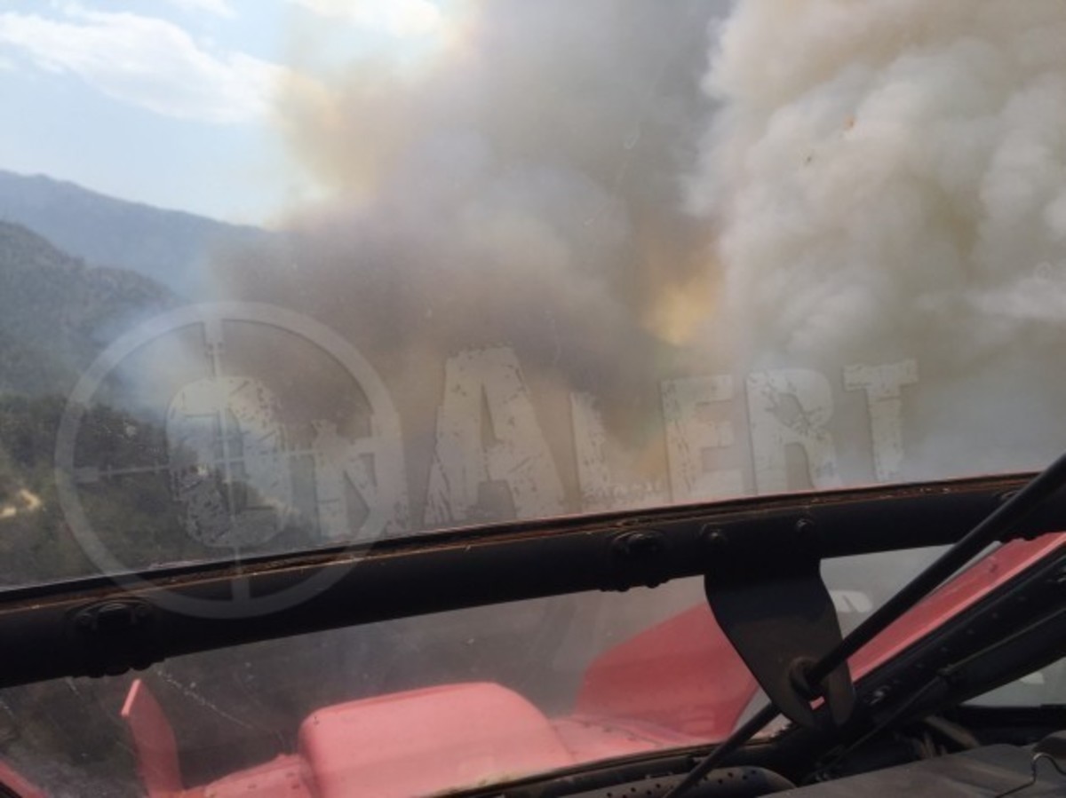 Κύπρος – πυρκαγιά: Τι αντίκρισαν οι Έλληνες πιλότοι πυροσβεστικών – Αποκλειστικές ΦΩΤΟ