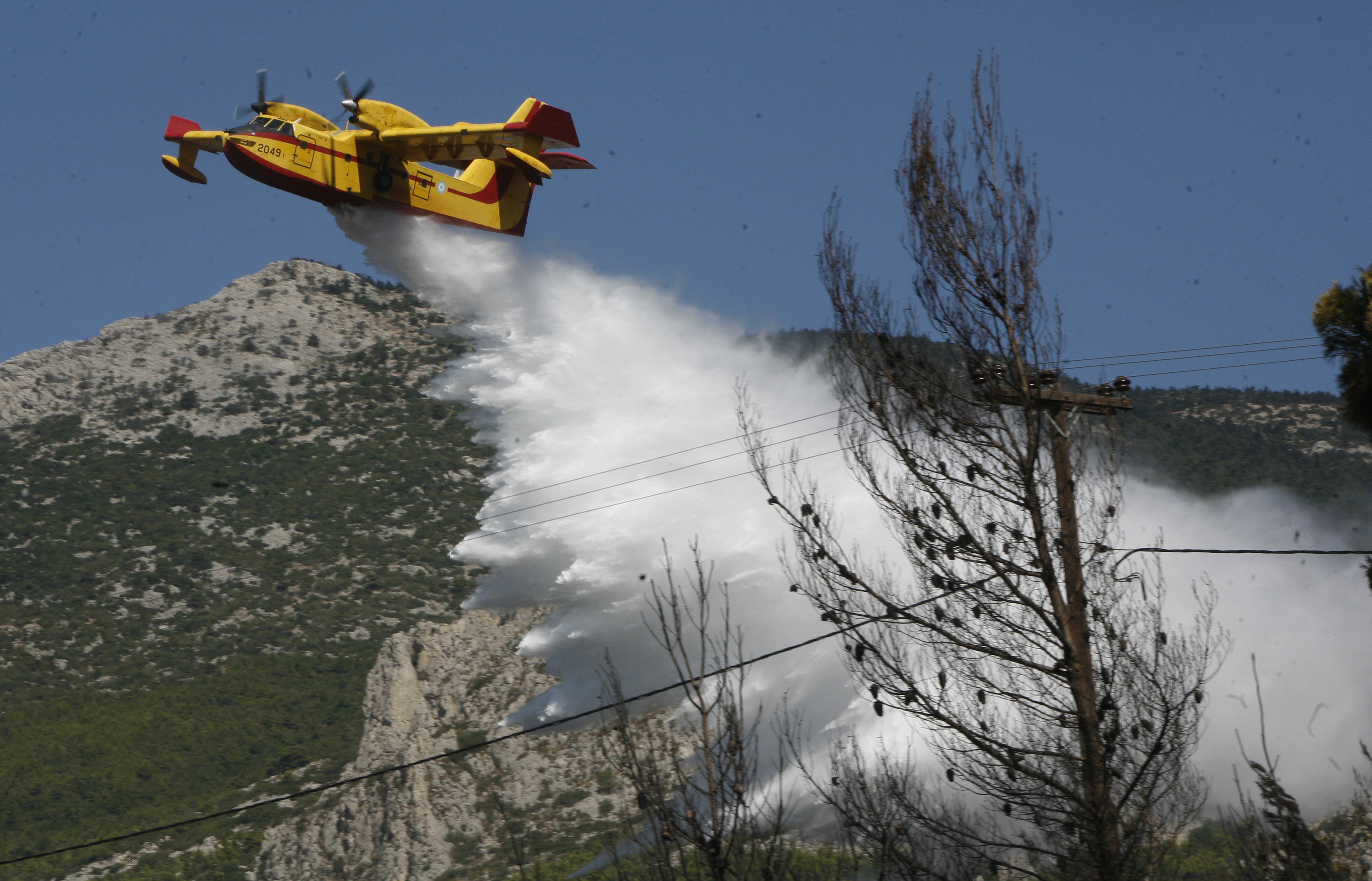 Πολύ υψηλός κίνδυνος πυρκαγιάς τη Δευτέρα