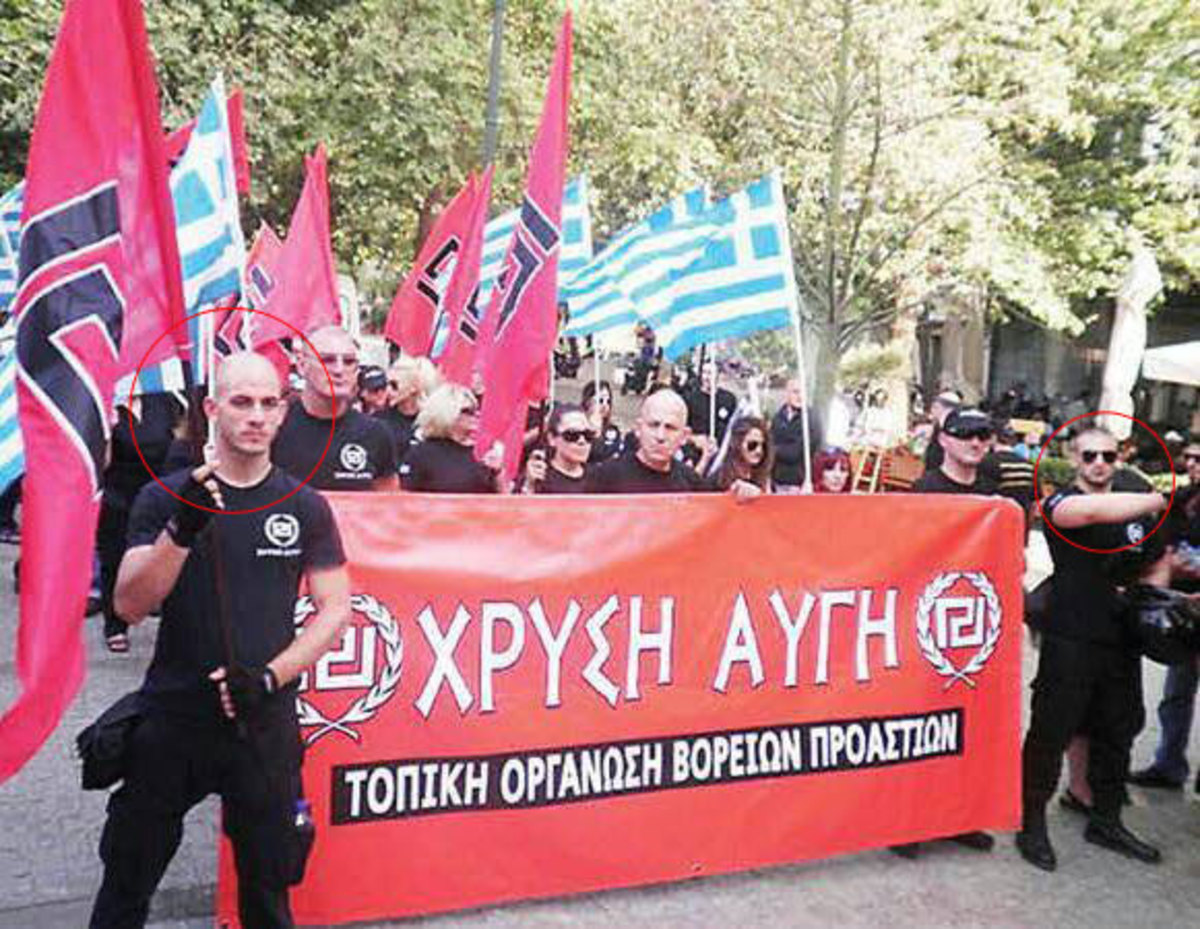 Τα θύματα της εκτέλεσης στο Νέο Ηράκλειο σε εκδηλώσεις της Χρυσής Αυγής