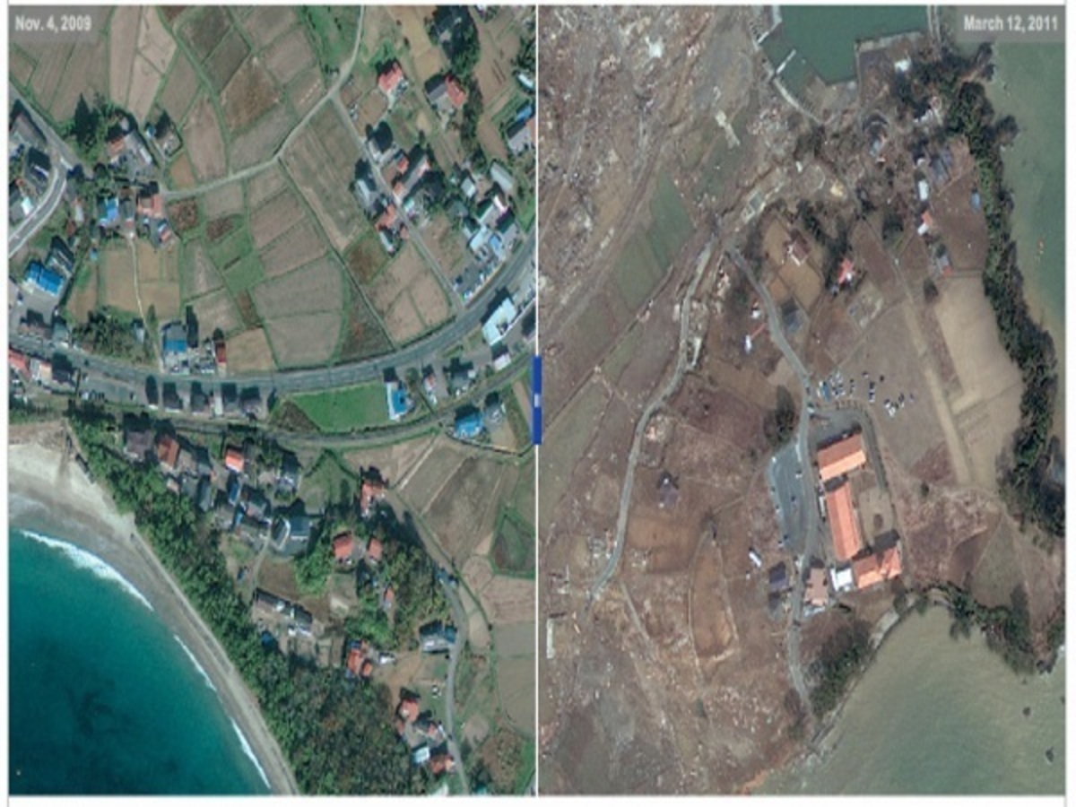 Η Φουκουσίμα πριν και μετά – Δείτε συγκλονιστικές φωτογραφίες